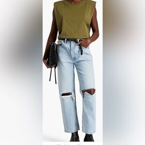 Re/Done 90S High Rise Loose Jeans, size 28